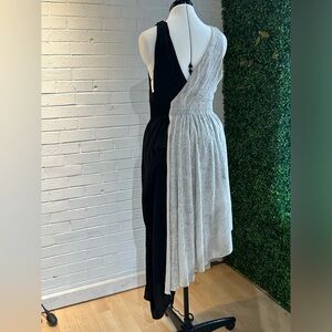 NWT Maeve Anthropologie dress women’s black and white sz m